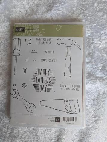 Nieuw Nailed it bundle, Stampin Up stempels+stansen hamer beschikbaar voor biedingen
