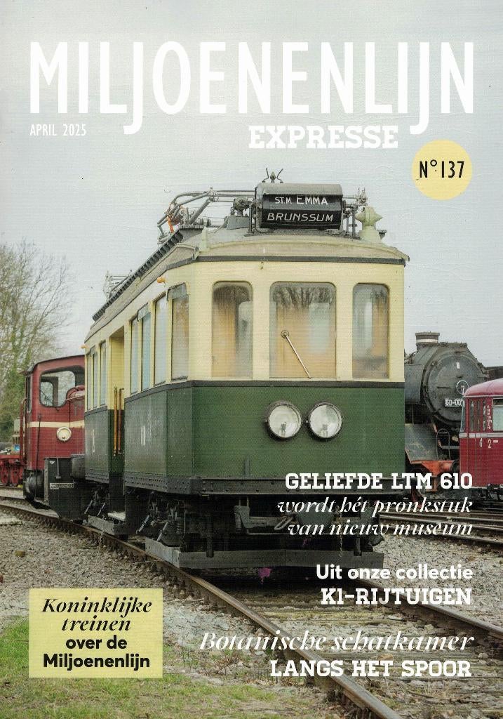 Miljoenenlijn Express - Nummers 137 en 138 uit 2025., Ophalen of Verzenden, Nieuw