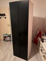 IKEA Stuva kast wit met zwarte deuren, Huis en Inrichting, Kasten | Kledingkasten, Ophalen, Gebruikt, 50 tot 100 cm, 150 tot 200 cm