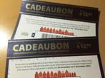 Cadeaubon, Tickets en Kaartjes, Eén persoon, Cadeaubon