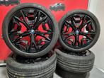 22 inch ORIGINEEL BMW IX I20 1021 M VELGEN EN BANDEN, 275 mm, Banden en Velgen, Overige maten, Ophalen of Verzenden