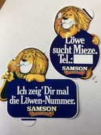2 duitse stickers Samson halfzware shag, Verzamelen, Verzenden, Zo goed als nieuw, Merk