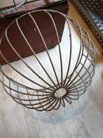 2 OUDE FRANSE METALEN SCHOORSTEEN KAPPEN DOORSNEDE 60 CM., Antiek en Kunst, Ophalen