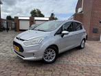 Ford B-Max 1.0 Ecoboost 74KW/100PK 2016 Grijs APK 30-7-2026!, Voorwielaandrijving, Stof, 100 pk, Stoelverwarming