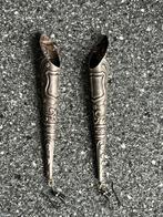 Antieke Zilveren Breipen brei pen  Oorbellen victoriaans, Antiek en Kunst, Antiek | Goud en Zilver, Ophalen of Verzenden, Zilver