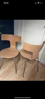 2 prachtige la palma design stoeltjes, Huis en Inrichting, Stoelen, Ophalen, Zo goed als nieuw