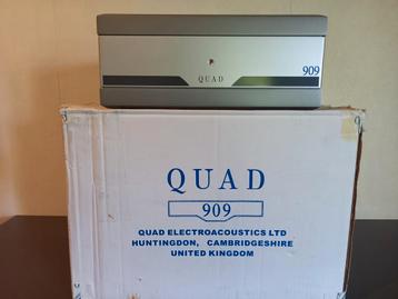 QUAD 909 POWER-AMP RINGKERNTRAFO 2 X 140 WATT 8 OHM BOXED  beschikbaar voor biedingen
