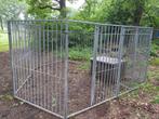 Honden kennel met geïsoleerd hok, Dieren en Toebehoren, Hondenhokken, Ophalen, Zo goed als nieuw, 110 cm of meer, 100 cm of meer