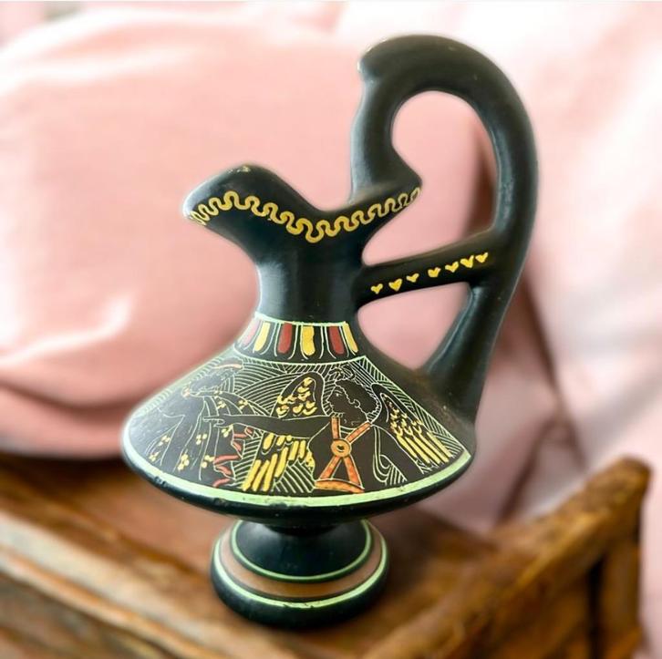 Grieks aardewerk kan Replica D. Vassilopoulos, Antiek en Kunst, Antiek | Keramiek en Aardewerk, Ophalen of Verzenden