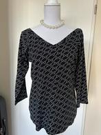 Leuk Shirt Juffouw Jansen, Zwart, Maat 42/44 (L), Ophalen of Verzenden, Zo goed als nieuw