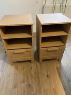2 Aneboda Nachtkastjes Ikea - Geschilderd, Ophalen, Gebruikt, Minder dan 45 cm, 70 cm of meer