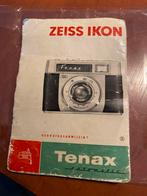 Zeiss Ikon Tenax automatic handleiding uit 1960, Gebruikt, Ophalen of Verzenden, Compact, Overige Merken