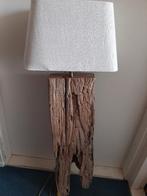 Origineel houten lamp., Verzenden, Zo goed als nieuw, Metaal