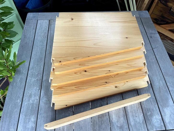 Lundia vijf 30/40 duoschappen 50 breed met plint, Huis en Inrichting, Kasten | Stellingkasten, Gebruikt, Ophalen of Verzenden