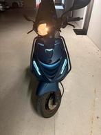 Piaggio zip brom (geel kenteken) midnight bleu custom zadel, Fietsen en Brommers, Ophalen, Overige modellen, Maximaal 45 km/u