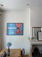 Bernard Villemot Orangina Framed Poster, Verzamelen, Ophalen, Met lijst, Deurposter of groter, Rechthoekig Liggend