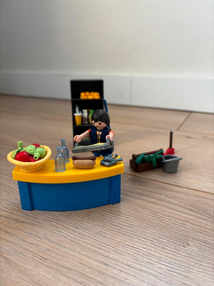 Playmobil Set city life | 9457 | school conciërge en keuken, Kinderen en Baby's, Speelgoed | Overig, Gebruikt, Jongen of Meisje