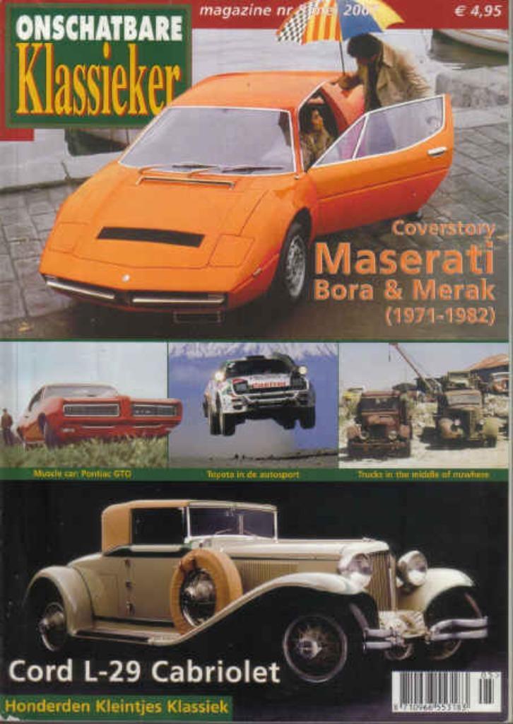 OK 5 2007 : Maserati Bora Merak - Lancia Flavia Sport Zagato, Boeken, Auto's | Folders en Tijdschriften, Gelezen, Algemeen, Ophalen of Verzenden