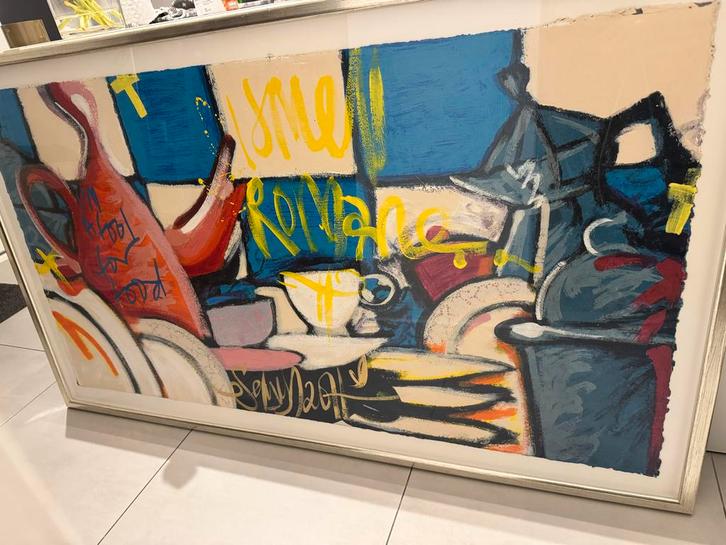 Selwyn Sanatori Schilderij - Ingelijst I smell romance, Antiek en Kunst, Kunst | Schilderijen | Klassiek, Ophalen