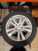 Velgen met goeie banden 16 inch ET49 steek 5x112, Ophalen of Verzenden, Gebruikt, Mercedes-Benz