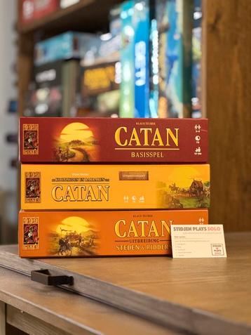 Catan inc. Steden & Ridders en Kooplieden en Barbaren beschikbaar voor biedingen