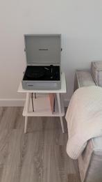 Crossley vinyl meubel wit, Ophalen, Zo goed als nieuw, 25 tot 50 cm, Rechthoekig