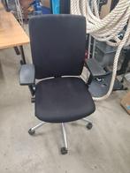 bureau stoelen FS kantoorinrichting, Zwart, Ophalen of Verzenden, Zo goed als nieuw, Bureaustoel