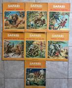 Safari - 7 stripboeken - eerste druk., Boeken, Stripboeken, Gelezen, Willy Vandersteen, Ophalen of Verzenden, Meerdere stripboeken