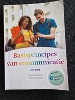 Basisprincipes van communicatie, 5e editie met MyLabNL toega, Ophalen of Verzenden, Zo goed als nieuw, Klaas Wiertzema; Patricia Jansen