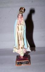 Prachtig klein antiek devotiebeeldje Fatima. Izgs., Antiek en Kunst, Antiek | Religie, Ophalen of Verzenden