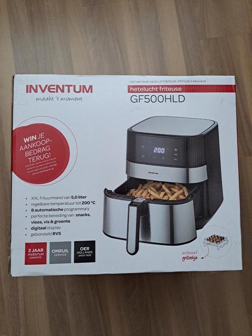 Inventum GF500HLD, Witgoed en Apparatuur, Frituurpannen, Nieuw, Ophalen of Verzenden