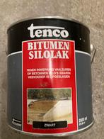 Tenco Bitumen Silolak - Zwart - 2.5L, Ophalen, Zwart, Nieuw, Lak