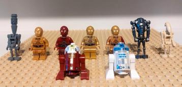 LEGO Star Wars Minifigs - Droids beschikbaar voor biedingen