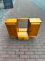 Vintage hangkastje, brocante spiegelkastje, wandkastje, Ophalen, Gebruikt, -, -