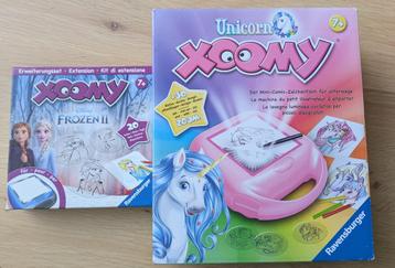 Ravensburger Xoomy unicorn + frozen aanvulset beschikbaar voor biedingen