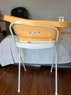 Bébé-jou Click Thermobad babybad - geel/wit, Gebruikt, Ophalen of Verzenden, Badje, Bébé-jou
