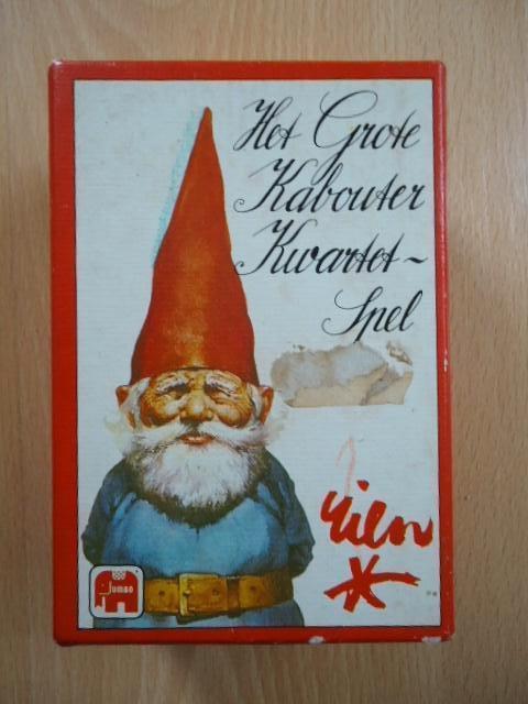 Het grote Kabouter kwartetspel, Rien Poortvliet, Verzamelen, Speelkaarten, Jokers en Kwartetten, Zo goed als nieuw, Kwartet(ten)