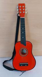 Rode Kindergitaar - New Classic Toys, Muziek en Instrumenten, Snaarinstrumenten | Gitaren | Akoestisch, Ophalen of Verzenden, Zo goed als nieuw