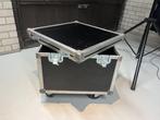 Flightcase / Kabel case afm. ca. 60x60x40 cm met blue wheels, Ophalen, Gebruikt, Overige instrumenten, Flightcase