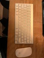 Apple toetsenbord + muis, Computers en Software, Toetsenborden, Gebruikt, Toetsenbord en muis-set, Draadloos, Qwerty