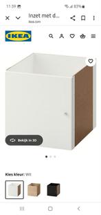 Kallax kast vakken kast deurtjes en laden en bakken van ikea, Ophalen, Zo goed als nieuw
