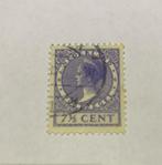 Wilhelmina postzegel, Ophalen of Verzenden, Gestempeld