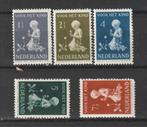 postzegels NVPH 374 / 378 Kinderzegels 1940 (postfris)., Postzegels en Munten, Postzegels | Nederland, T/m 1940, Verzenden, Postfris
