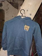 Hoodie maat 116 blauw, Kinderen en Baby's, Kinderkleding | Maat 116, Ophalen of Verzenden, Zo goed als nieuw, Jongen, Trui of Vest