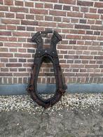 Paarden juk met leer voor decoratie, Ophalen