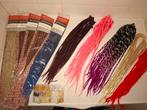 Grote set Dreadlocks dubbele dreads accessoires, Ophalen, Gebruikt, Pruik of Haarverlenging