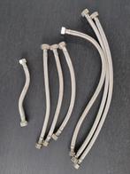 Flexibele aansluitslangen 7 st. diverse lengtes: 20-30-50 cm, Ophalen of Verzenden, Gebruikt, Minder dan 2 meter