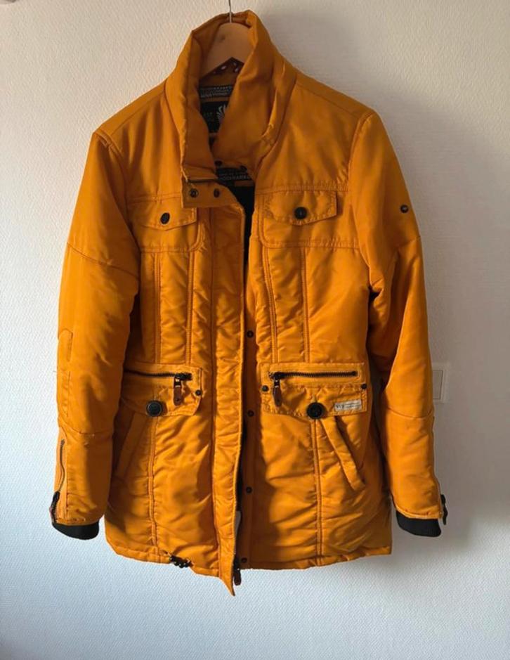 Navahoo origneel maat XL (42), Kleding | Dames, Jassen | Winter, Zo goed als nieuw, Maat 42/44 (L), Geel, Ophalen of Verzenden