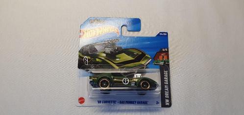 Hot wheels 68 corvette gas monkey garage, Hobby en Vrije tijd, Modelauto's | Overige schalen, Nieuw, Auto, Ophalen of Verzenden