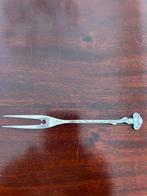 Verzilverd vleeswaren vorkje anjer (90) 13,5 cm, Ophalen of Verzenden